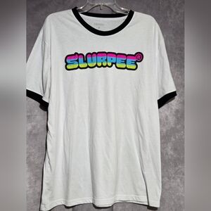 7-Eleven 2023 Edition Merch White Slurpee Graphic Men's T-Shirt XL
